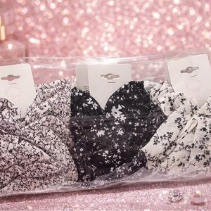 BUNDLE of 6 Large Fabric Hair Scrunchies